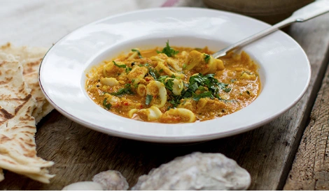 Squid Curry & Cuttlefish Fry 
